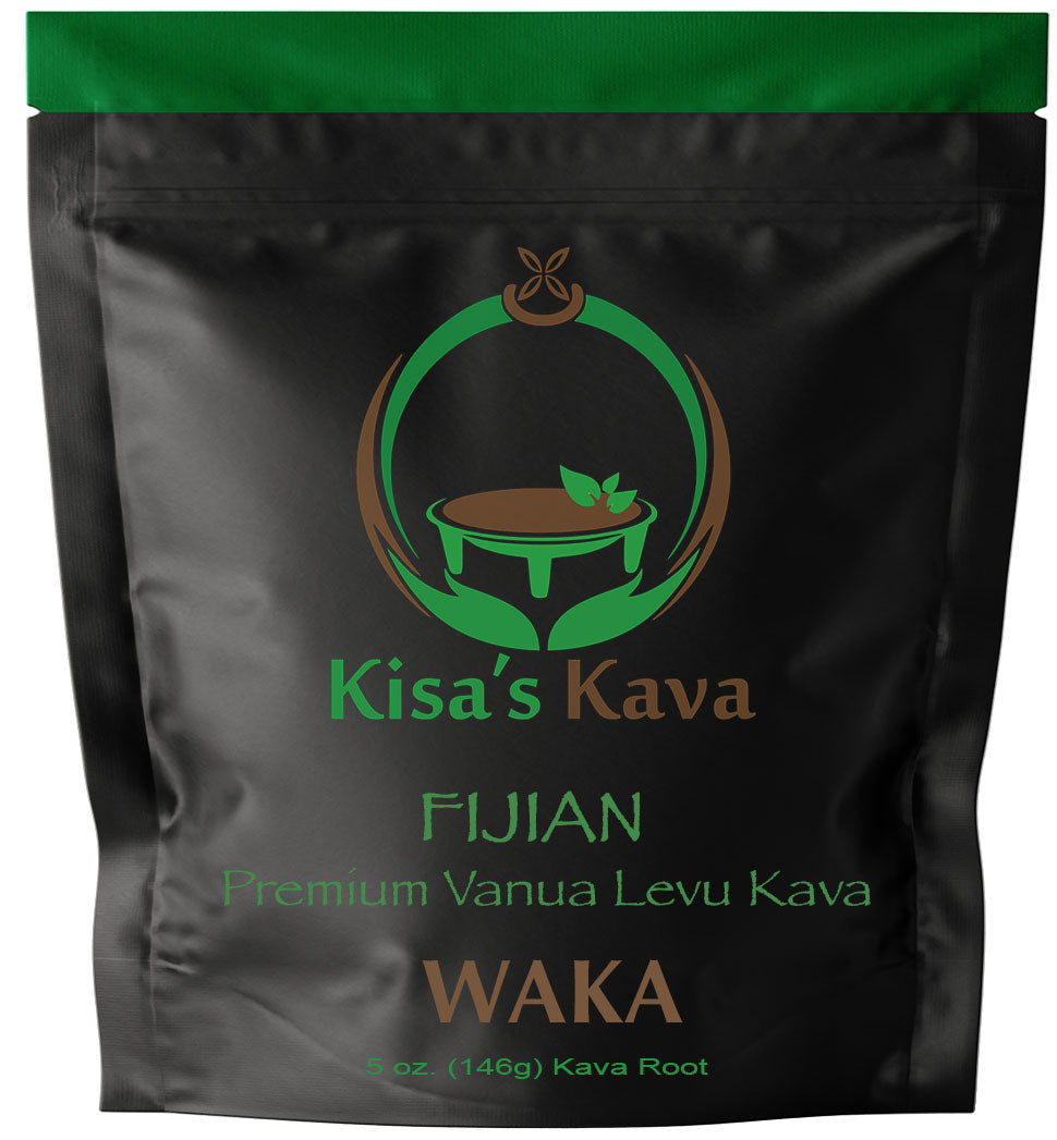 Kisa's Kava - Noble Fijian Kava Root Powder - 5 oz (24 Servings)
